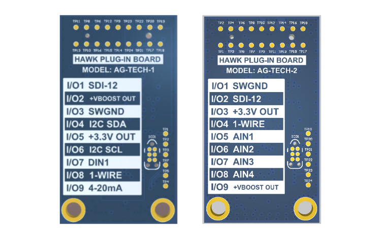 Hawk Agtech 1 and 2 Cards