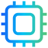 Microchip Icon Gradient